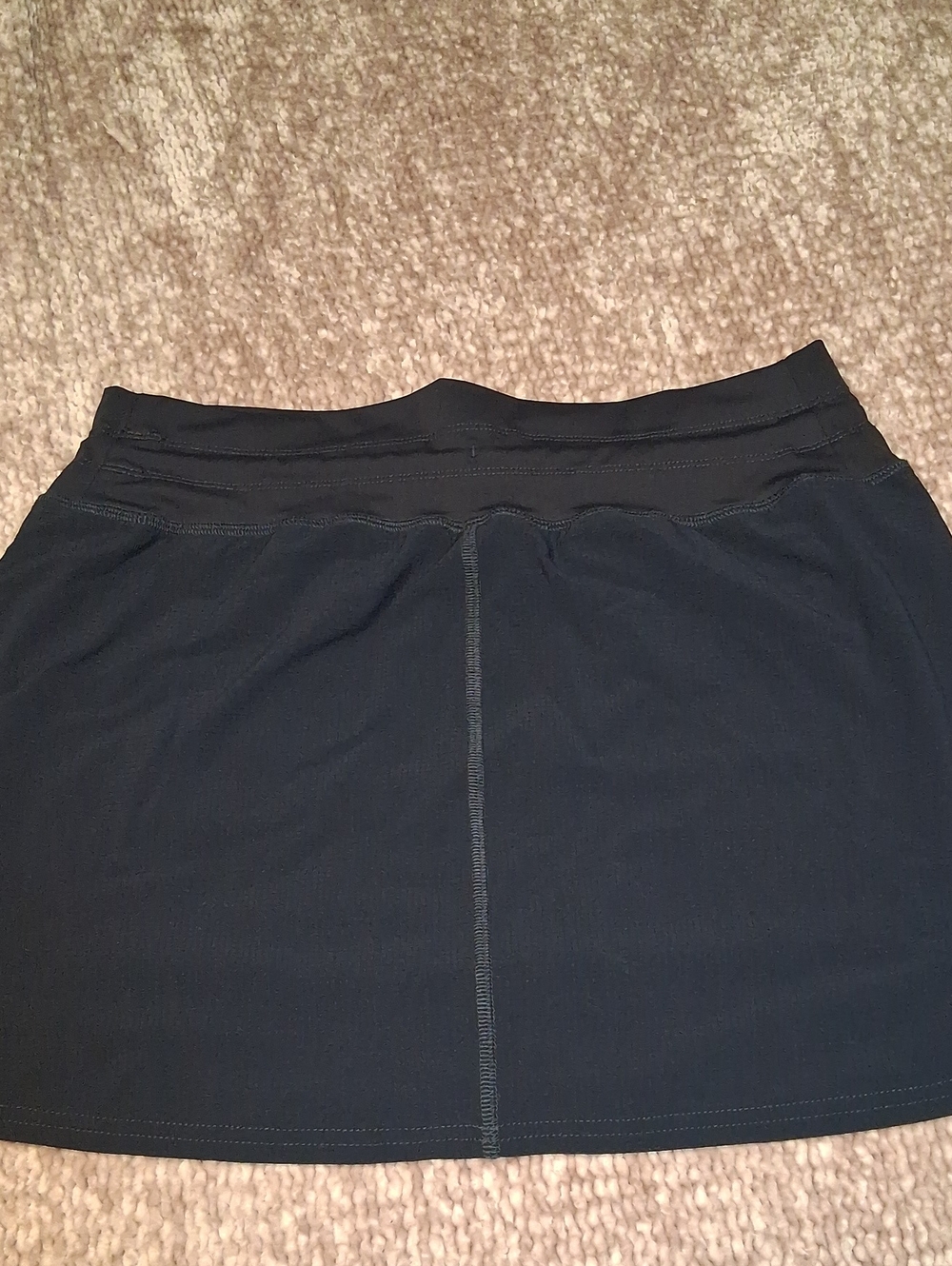 Vuori Navy Athletic Skort with Light Drawcord - Picture 5 of 8